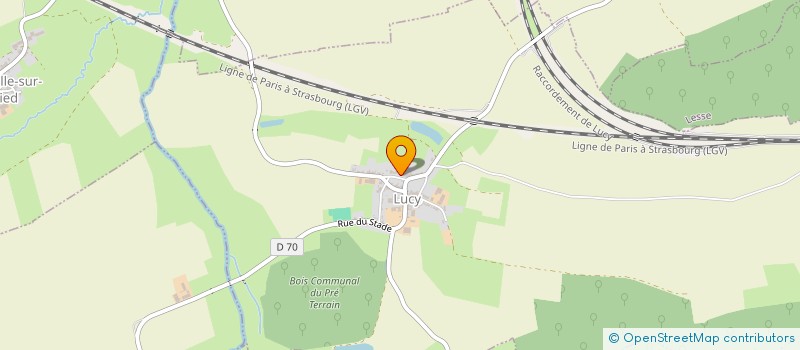 localisation de l'entreprise MONSIEUR JEAN BAUCHE à LUCY