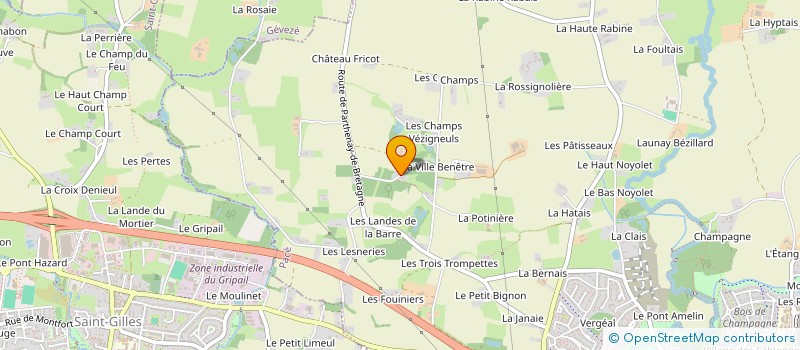 localisation de l'entreprise MONSIEUR JEAN BAUDE à PACE