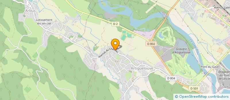 localisation de l'entreprise MONSIEUR JEAN BAUDINAT  BOUGARBER