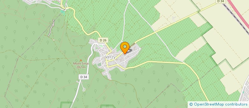 localisation de l'entreprise MONSIEUR JEAN BAUDOUX  VERZY