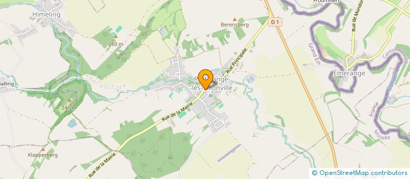 localisation de l'entreprise MONSIEUR JEAN BAUER  PUTTELANGE-LES-THIONVILLE