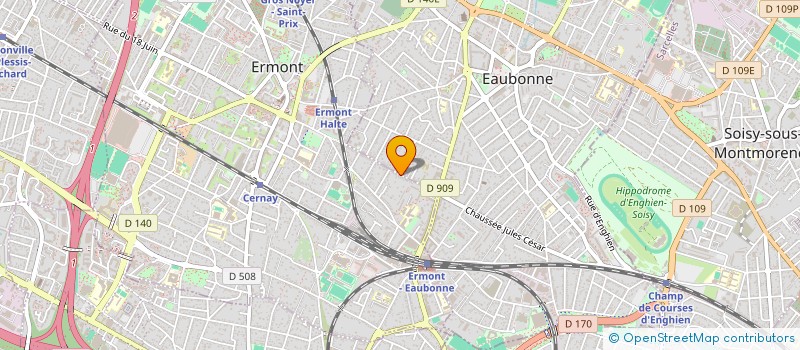 localisation de l'entreprise MONSIEUR JEAN BAY  ERMONT