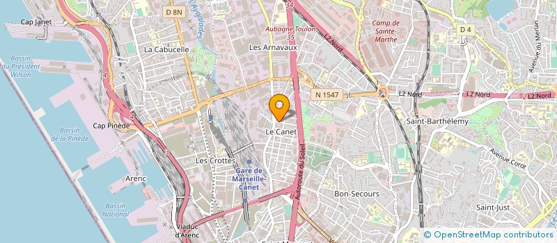 localisation de l'entreprise MONSIEUR JEAN BAYDIEV à MARSEILLE