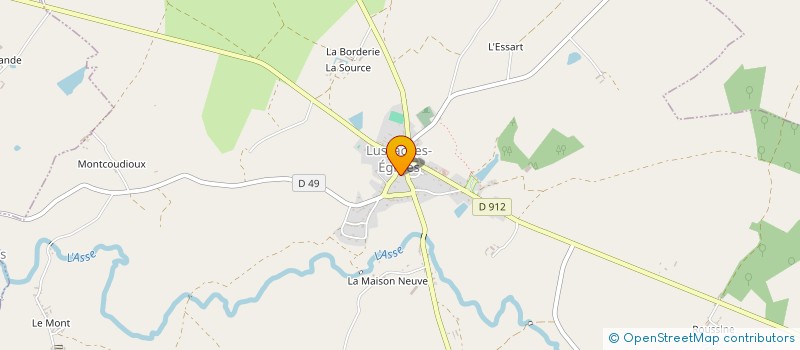 localisation de l'entreprise MONSIEUR JEAN BAYLE à LUSSAC-LES-EGLISES