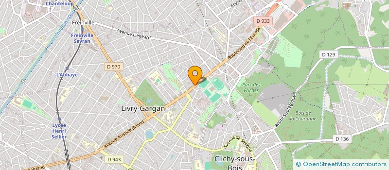 localisation de l'entreprise MONSIEUR JEAN BAZILLOU  LIVRY-GARGAN