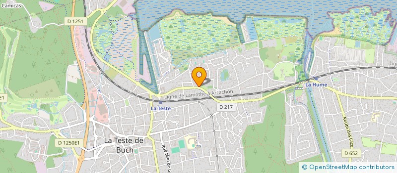 localisation de l'entreprise MONSIEUR JEAN BAZOUIN à LA TESTE-DE-BUCH