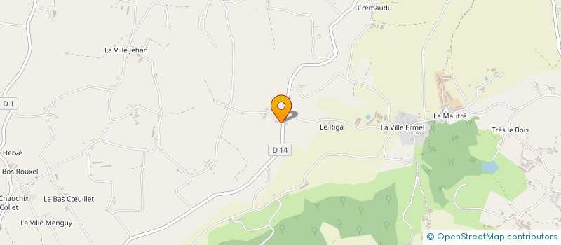 localisation de l'entreprise MONSIEUR JEAN BEAUCHAMP à LE MENE