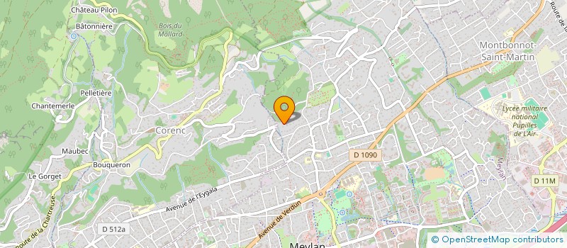 localisation de l'entreprise MONSIEUR JEAN BEAUCOURT à MEYLAN