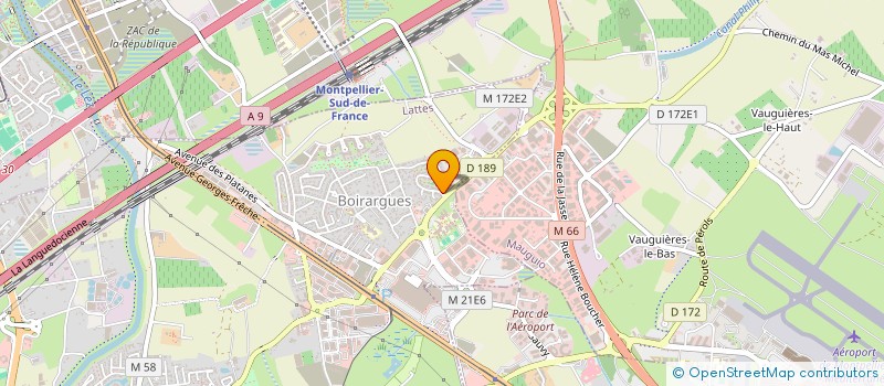 localisation de l'entreprise MONSIEUR JEAN BEAUDET à LATTES