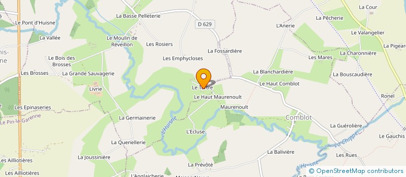 localisation de l'entreprise MONSIEUR JEAN BEAUDOIRE à FEINGS