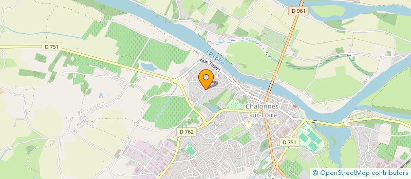 localisation de l'entreprise MONSIEUR JEAN BEAUDRIER à CHALONNES-SUR-LOIRE