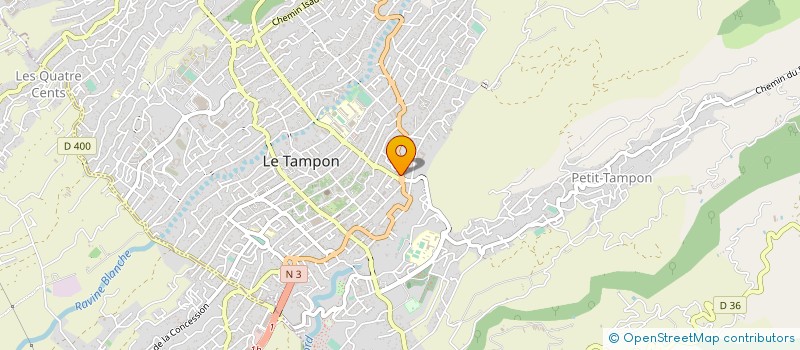 localisation de l'entreprise MONSIEUR JEAN BEAUGENDRE à LE TAMPON