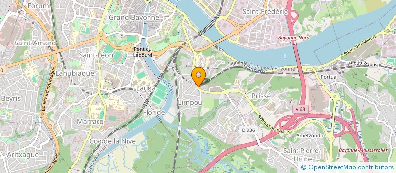 localisation de l'entreprise MONSIEUR JEAN BEAUHAIRE à BAYONNE