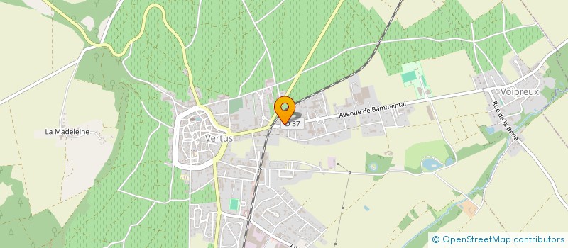 localisation de l'entreprise MONSIEUR JEAN BEAUJET  BLANCS-COTEAUX