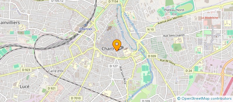 localisation de l'entreprise MONSIEUR JEAN BEAULIEU à CHARTRES