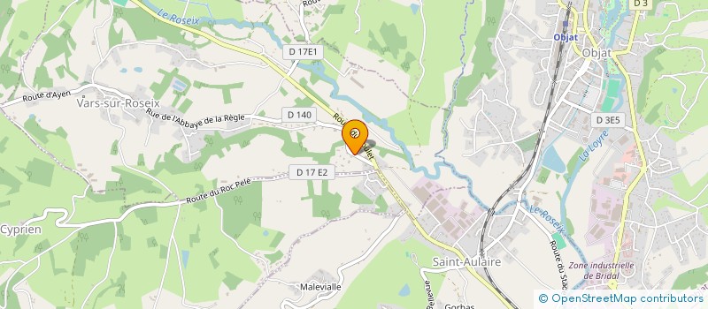 localisation de l'entreprise MONSIEUR JEAN BEAUMARIE  VARS-SUR-ROSEIX