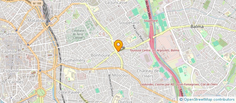 localisation de l'entreprise MONSIEUR JEAN BEAUMONT à TOULOUSE