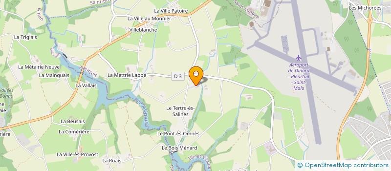 localisation de l'entreprise MONSIEUR JEAN BECHARD  PLEURTUIT