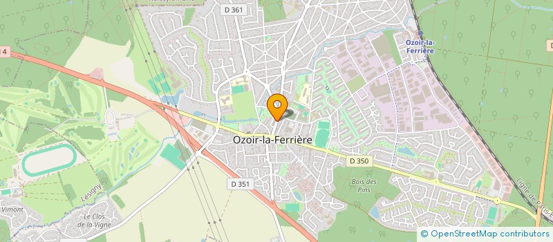 localisation de l'entreprise MONSIEUR JEAN BECHU à OZOIR-LA-FERRIERE
