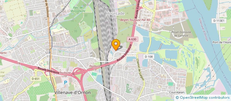 localisation de l'entreprise MONSIEUR JEAN BECHU à VILLENAVE-D'ORNON