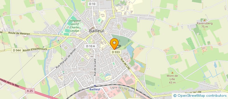 localisation de l'entreprise MONSIEUR JEAN BECK à BAILLEUL
