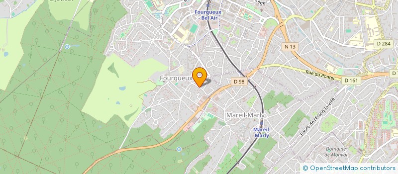 localisation de l'entreprise MONSIEUR JEAN BECK  SAINT-GERMAIN-EN-LAYE