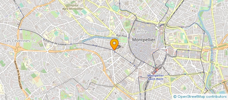 localisation de l'entreprise MONSIEUR JEAN BECKER à MONTPELLIER