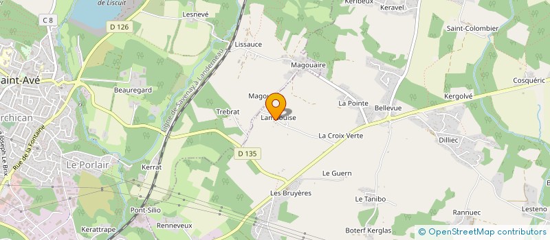 localisation de l'entreprise MONSIEUR JEAN BECKER  SAINT-NOLFF