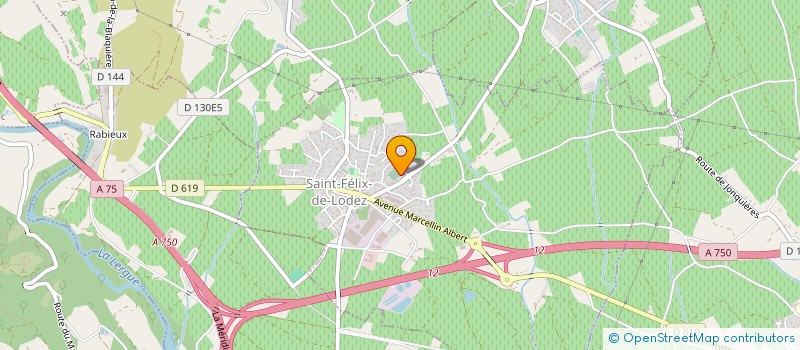 localisation de l'entreprise MONSIEUR JEAN BECKMANN à SAINT-FELIX-DE-LODEZ