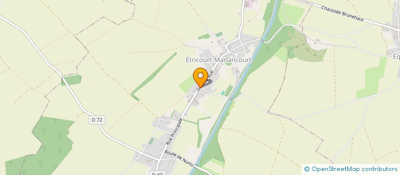 localisation de l'entreprise MONSIEUR JEAN BECQUET à ETRICOURT-MANANCOURT