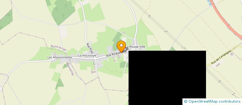 localisation de l'entreprise MONSIEUR JEAN BECQUET  BUIRE-LE-SEC