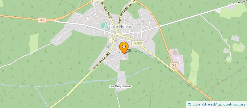 localisation de l'entreprise MONSIEUR JEAN BEDECARRATZ  AVENSAN