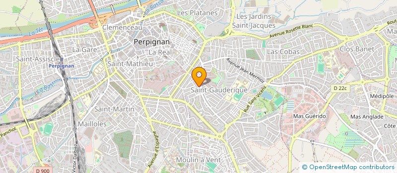localisation de l'entreprise MONSIEUR JEAN BEDU à PERPIGNAN
