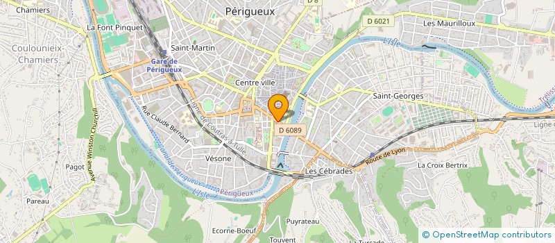 localisation de l'entreprise MONSIEUR JEAN BEGUIER  PERIGUEUX