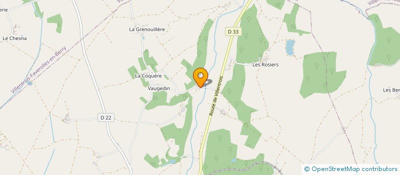 localisation de l'entreprise MONSIEUR JEAN BEINCHET à VILLENTROIS-FAVEROLLES-EN-BERRY