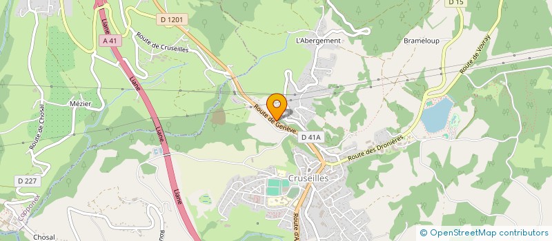localisation de l'entreprise MONSIEUR JEAN BEL ALBERT  CRUSEILLES