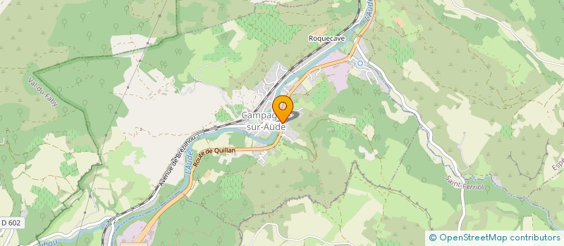 localisation de l'entreprise MONSIEUR JEAN BELDICOT à CAMPAGNE-SUR-AUDE