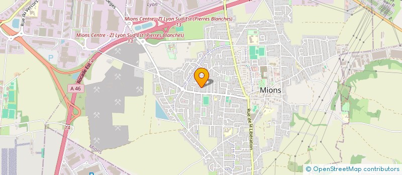 localisation de l'entreprise MONSIEUR JEAN BELEN  MIONS