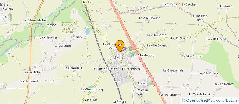 localisation de l'entreprise MONSIEUR JEAN BELIER  QUEDILLAC