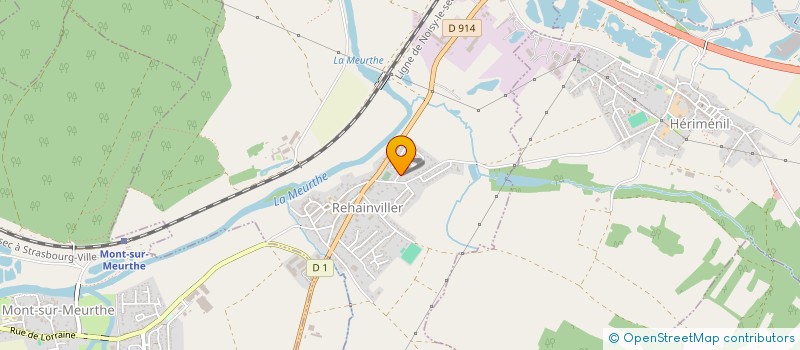 localisation de l'entreprise MONSIEUR JEAN BELIZAIRE  REHAINVILLER
