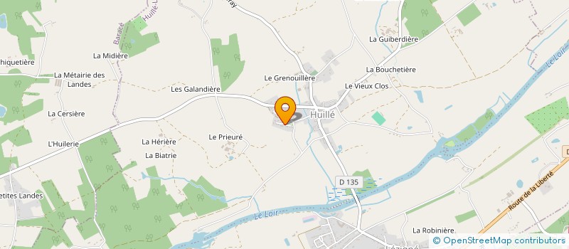 localisation de l'entreprise MONSIEUR JEAN BELLAMY  LES RAIRIES