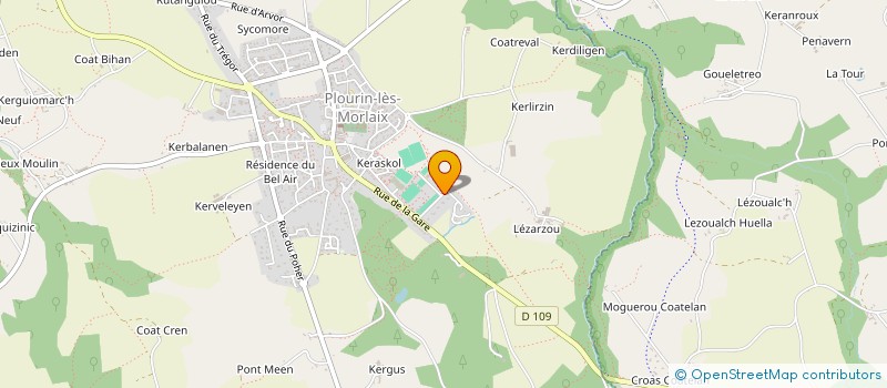 localisation de l'entreprise MONSIEUR JEAN BELLEC  PLOURIN-LES-MORLAIX