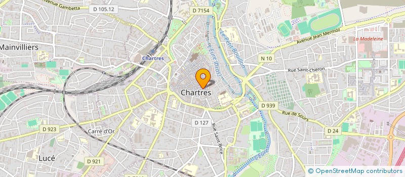localisation de l'entreprise MONSIEUR JEAN BELLINI à CHARTRES