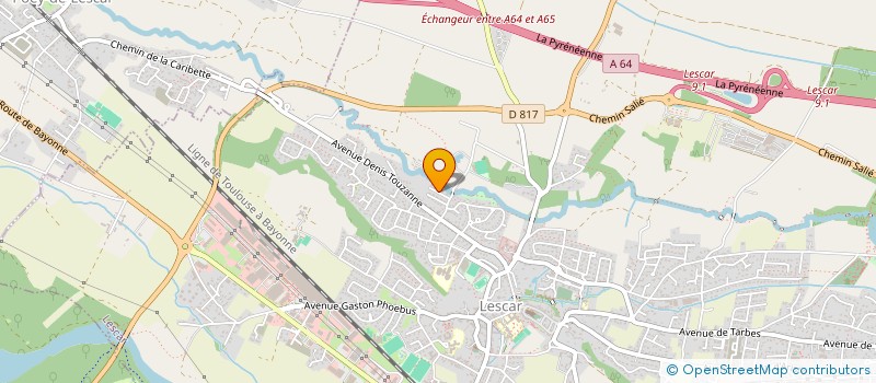 localisation de l'entreprise MONSIEUR JEAN BELLOCQ  LESCAR