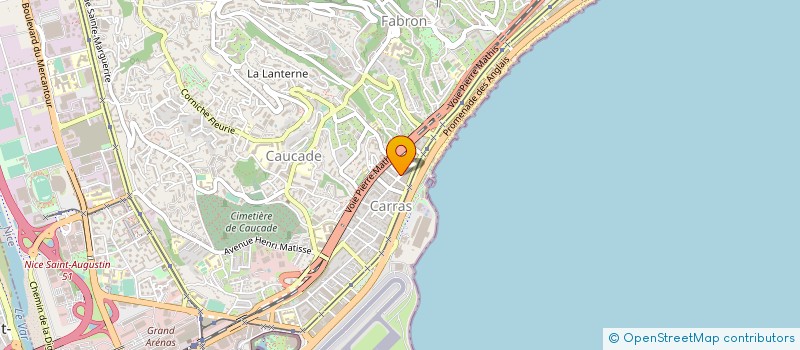 localisation de l'entreprise MONSIEUR JEAN BELLON à NICE
