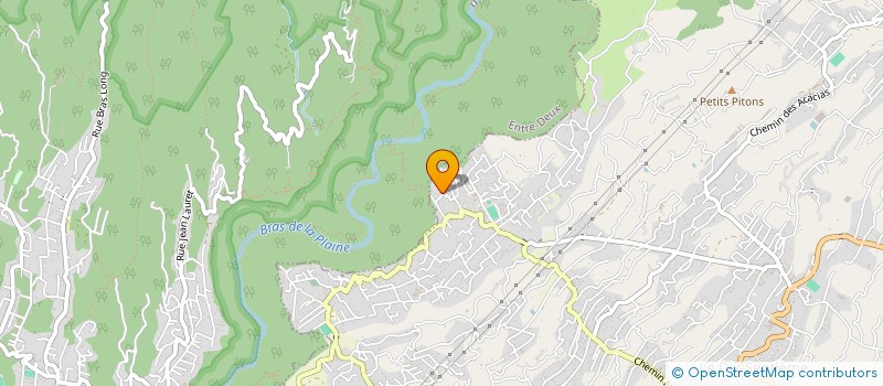 localisation de l'entreprise MONSIEUR JEAN BELLUNE  LE TAMPON