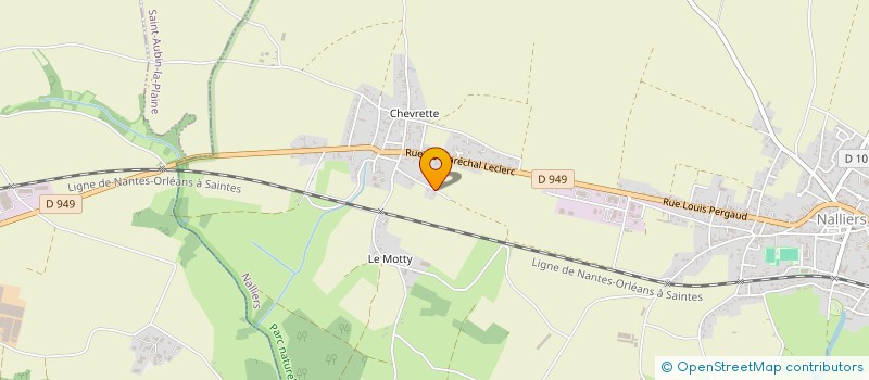 localisation de l'entreprise MONSIEUR JEAN BELME  NALLIERS