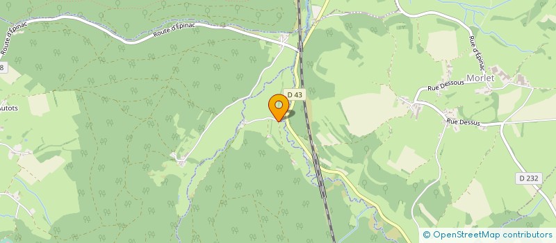 localisation de l'entreprise MONSIEUR JEAN BELORGEY  TINTRY