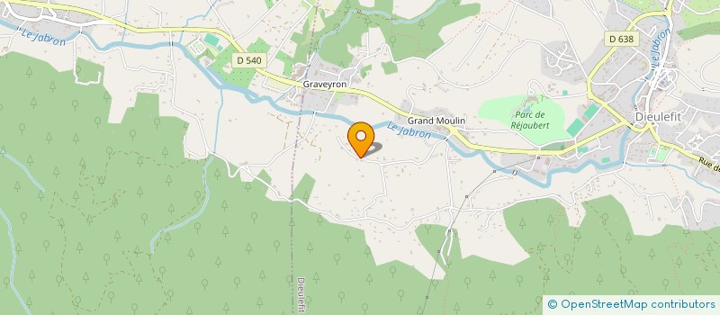 localisation de l'entreprise MONSIEUR JEAN BELS  DIEULEFIT