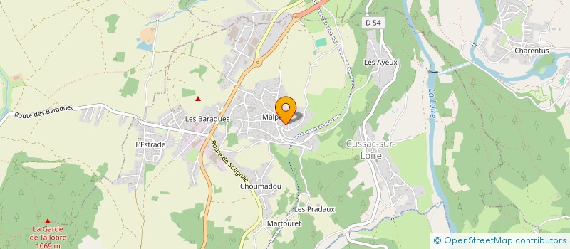 localisation de l'entreprise MONSIEUR JEAN BELUT à CUSSAC-SUR-LOIRE